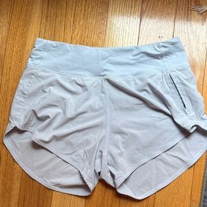Women's Light Blue  Athletic Shorts Outdoor Voices Medium